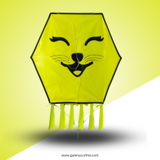 KEDİCİK - KUMAŞ ÇERÇEVELİ ALTIGEN UÇURTMA